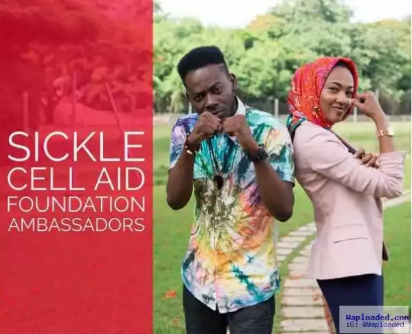 Zahra Buhari, Adekunle Gold Join the Fight Against Sickle Cell in Nigeria (Photo)